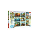 Puzzle 10in1 tutvu kõigi dinosaurustega 90390