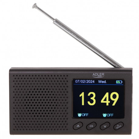 Adler AD 1198 raadio Bluetooth-funktsiooniga