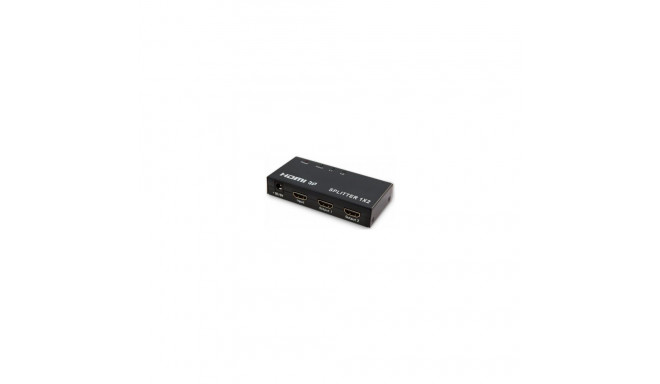 Savio CL-42 videojagaja HDMI -> 2 x HDMI F,0 | must