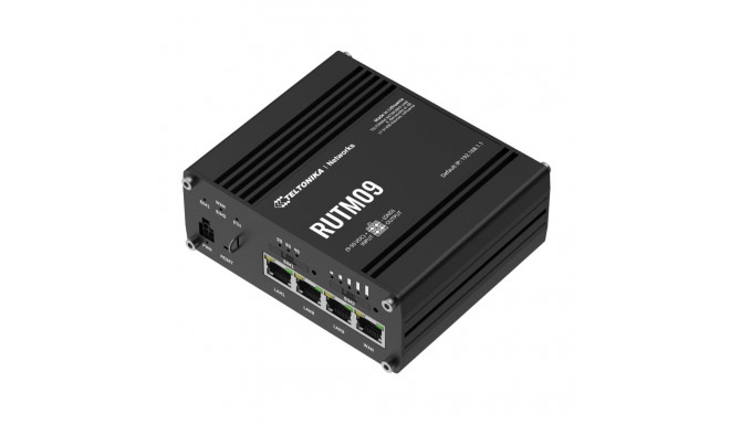 Teltonka RUTM09 4G LTE ruuter Cat 6, 4x GbE, GNSS, kahe SIM-kaardiga