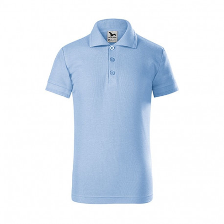 Adler laste polosärk 222 sky blue 158