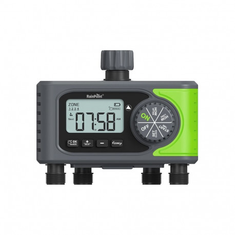 4-Zone Hose Timer RainPoint ITV405