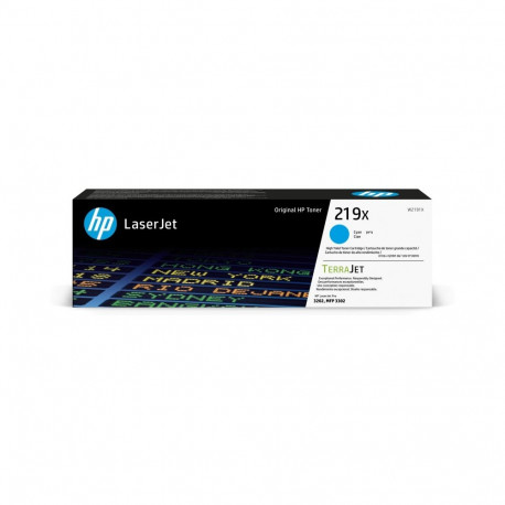HP 219X (W2191X) Toner Cartridge, Cyan