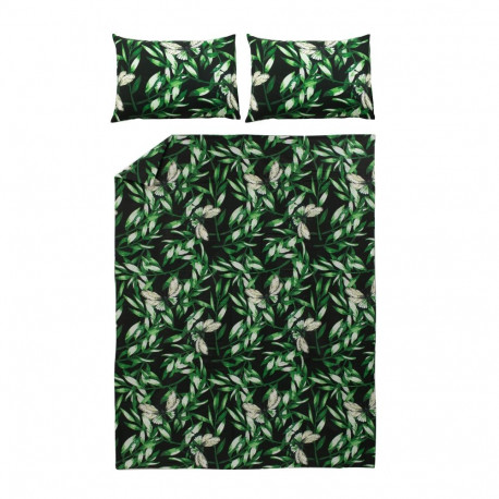 BEDDING COVER SET Fuxia POLYCOT 160x200