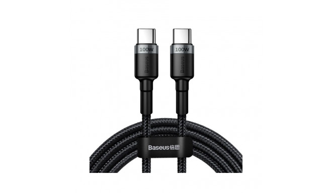 BASEUS PD2.0 100W TYPE-C kaabel 2m must