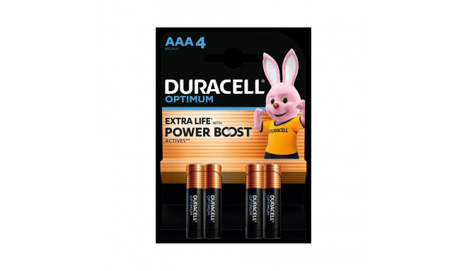 Duracell Optimum AAA patareid 4 tk
