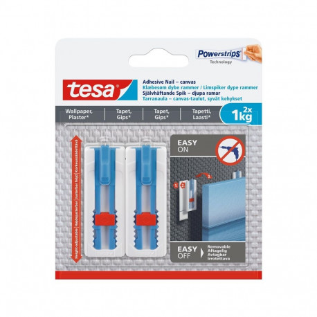 HOOKS FOR CANVAS 77778 2X1KG WITH NAIL