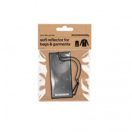 Helkur BOOKMAN Soft Reflector, kandiline, must