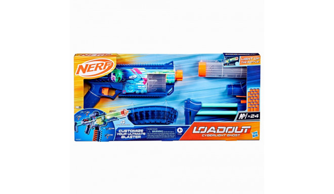 NERF Loadout Blaster Cyberlight Ghost