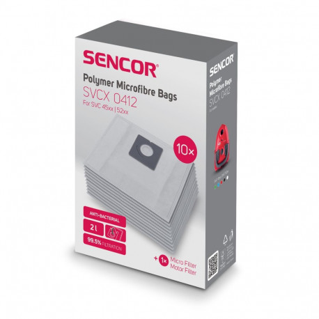 Dust bags 10 pcs Sencor SVC45, 52