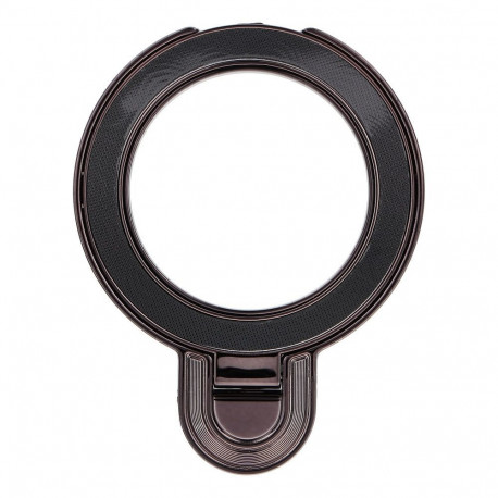 Phone stand CIRCLE - stick-on - black