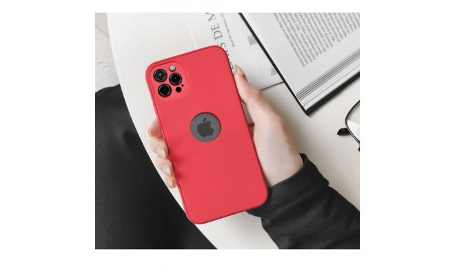 Case for iPhone 17 Pro Max / 18 Pro Max (low camera edge) Soft red