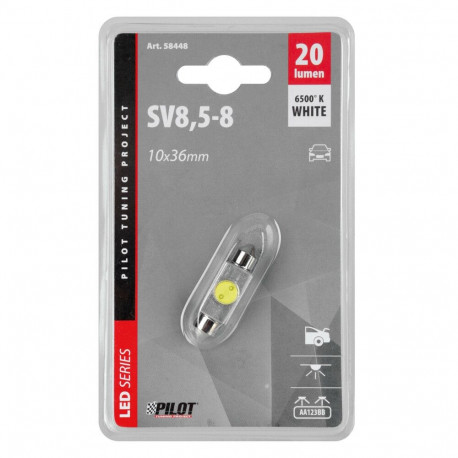 Pirn hyperled SV8,5-8, 12V, C5W