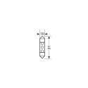 Led pirnid 2tk 10#31 mm, valge