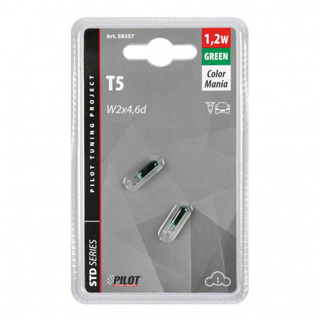 Pirn 2tk. T5,12V,1,2W ROH.W2