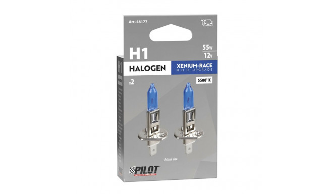 H1 12V, 55W, 5000K P14,5s 2tk XENIUM BLU