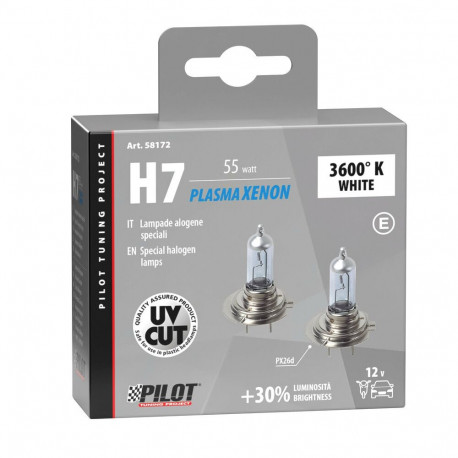 H7 2TK 100W 12V 3600K plasma xenon