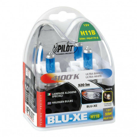 Halogeenpirnid 2tk H11B, 55W, sinine