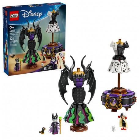 LEGO DISNEY 43262 Maleficenti ja Cruella de Vili kummut