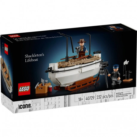 LEGO ICONS 40729 Shackletoni päästepaat