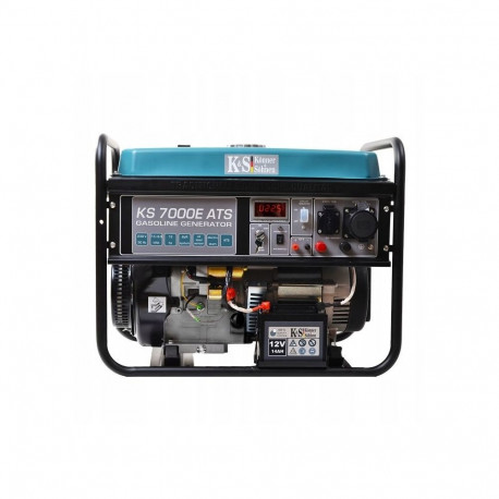 Könner & Söhnen KS 7000E ATS engine-generator 5000 W 25 L Petrol Black, Teal