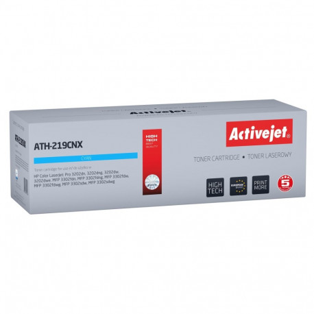 Activejet ATH-219CNX tooneri HP printerile, asendus HP 219X W2191X; Supreme; 2500 lehte; sinine, kii