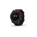 Garmin fenix 7X Solar 3.56 cm (1.4") MIP 51 mm Digital 280 x 280 pixels Touchscreen Grey Wi-Fi GPS (