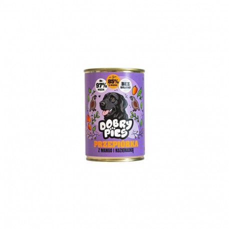 DOBRY PIES Beef with Jerusalem artichoke and rosemary - wet dog food - 400g