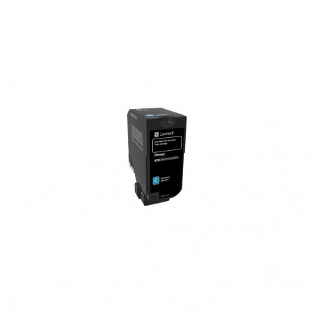 Lexmark 74C2HCE tsüaan originaal toonerkassett, 1 tk