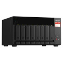 QNAP TS-873A NAS torn Ryzen Embedded V1500B 8 GB DDR4 0 TB QNAP Turbo System must