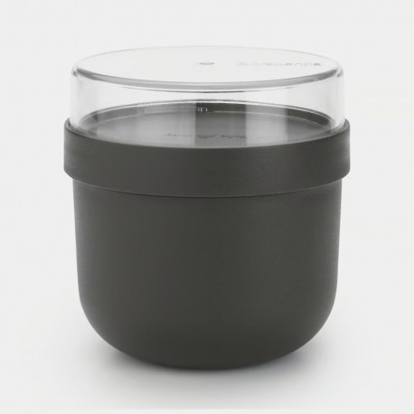 BRABANTIA Make & Take brokastu trauks  0.5L  dark grey 204180
