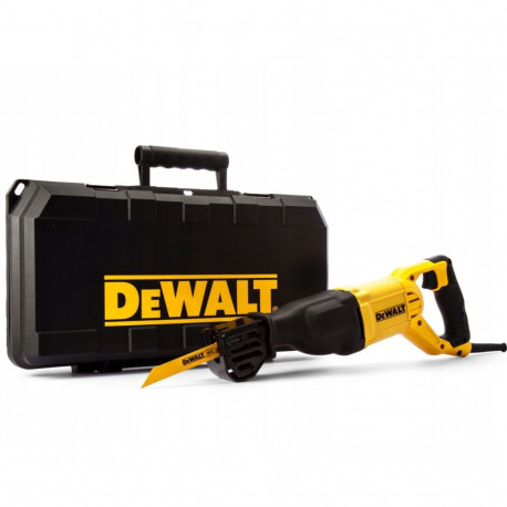 Reciprocating Saw - DeWALT DWE305PK-QS 1100 W 2800 SPM 28 cm Wood 10 cm Metal 3.5 kg Black, Yellow