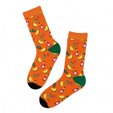 SOKISAHTEL FOOD tacodega oranžid sokid 446