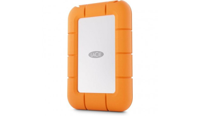LaCie STMF500400 external solid state drive 500 GB USB Type-C USB 3.2 Gen 2x2 Grey, Orange