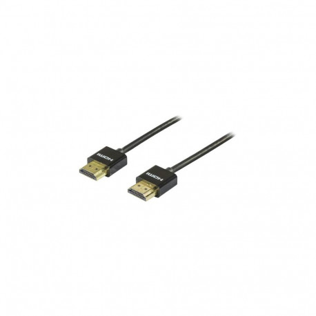 Deltaco HDMI-1091 HDMI cable 1 m HDMI Type A (Standard) Black