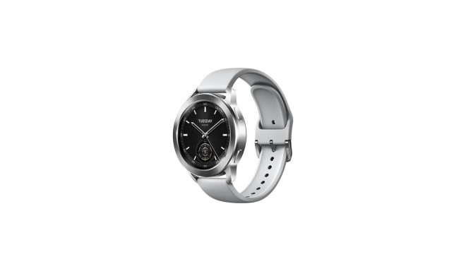 Xiaomi Watch S3 3.63 cm (1.43&quot;) AMOLED 47 mm Digital 466 x 466 pixels Touchscreen Silver GP