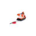 PAW Patrol Fire Rescue: Zuma Rescue Fire Boat with Action Figure, Launching Lifesaver, Raccoon &