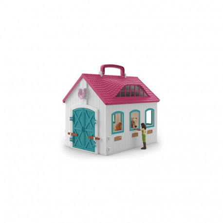 schleich HORSE CLUB Open Stable Little Horseshoe