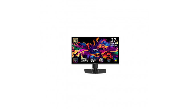 MSI MAG 271QP QD-OLED X24 computer monitor 67.3 cm (26.5") 2560 x 1440 pixels Wide Quad HD Blac