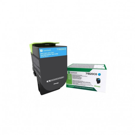 "LEXMARK Toner cyan Rck f. CS/CX/317 /417/517 ca. 2.300 S."