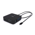 "I-TEC USB-C DS 2 x HDMI 1x DP 1x GLAN 1x USB-C 3.2 3x USB-A 3.2 2x USB 2.0 1x 3.5mm Audio"