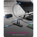 "ICY BOX IB-HUB1737-C3 USB-C/USB-A 3.2 HUB 7-Port 4xUSB-A; 3xUSB-C"