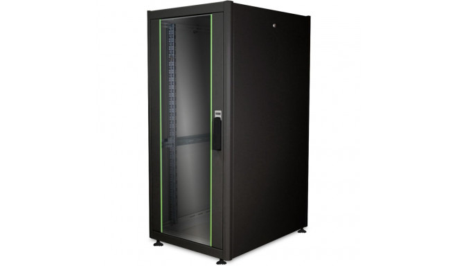"DIGITUS Netzwerkschrank Dynamic 26HE 1300x600x800mm schwarz (Speditionsversand)"