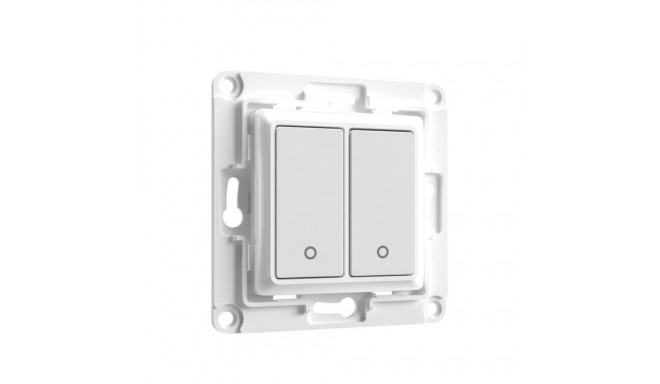"Shelly Accessories ""Wall Switch 2"" Wandtaster 2-fach Weiß"