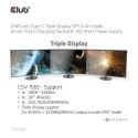 "Club3D 4K ChargingDock USB-C ->5xUSB3/DP/HDMI/VGA/LAN 100W"