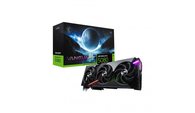 "RTX 5080 16GB MSI Vanguard SOC GDDR7 3Fan"