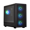 M5 BLACK mATX Mini Tower 4xFans ARGB