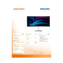Monitor 34B2U5600C 34 inches Curved VA HDMIx2 DP HAS USB-C Speakers