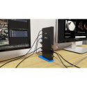 i-tec USB 3.0 / USB-C Dual HDMI Docking Station 2x HDMI LAN Audio 6x USB (1x BC 1.2 fast charging po