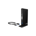 Icy Box USB 3.0, HDMI, RJ-45, DVI - Docking Station
